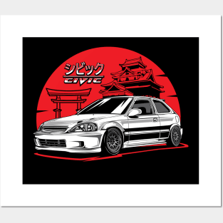 JDM_Civic Posters and Art
